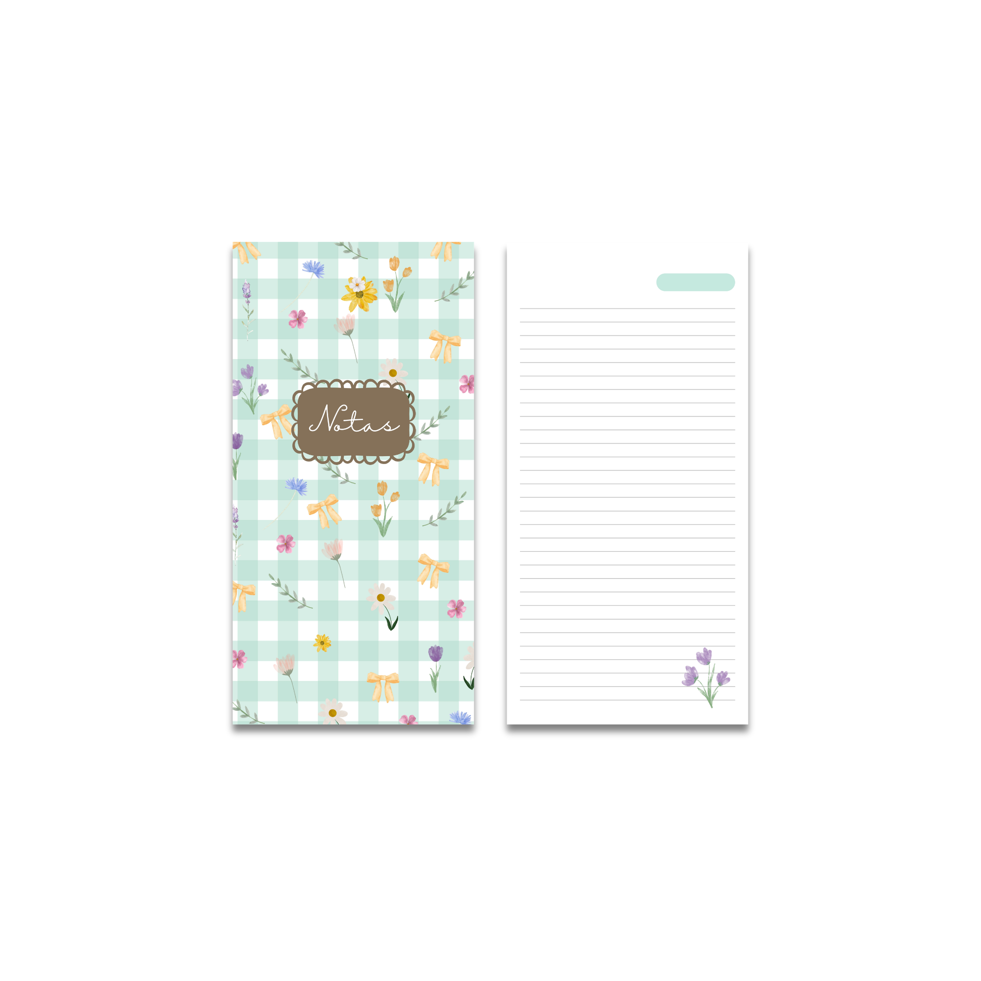 Archivo Digital PDF - Libreta de Notas Flores - Diseño N° 183 1