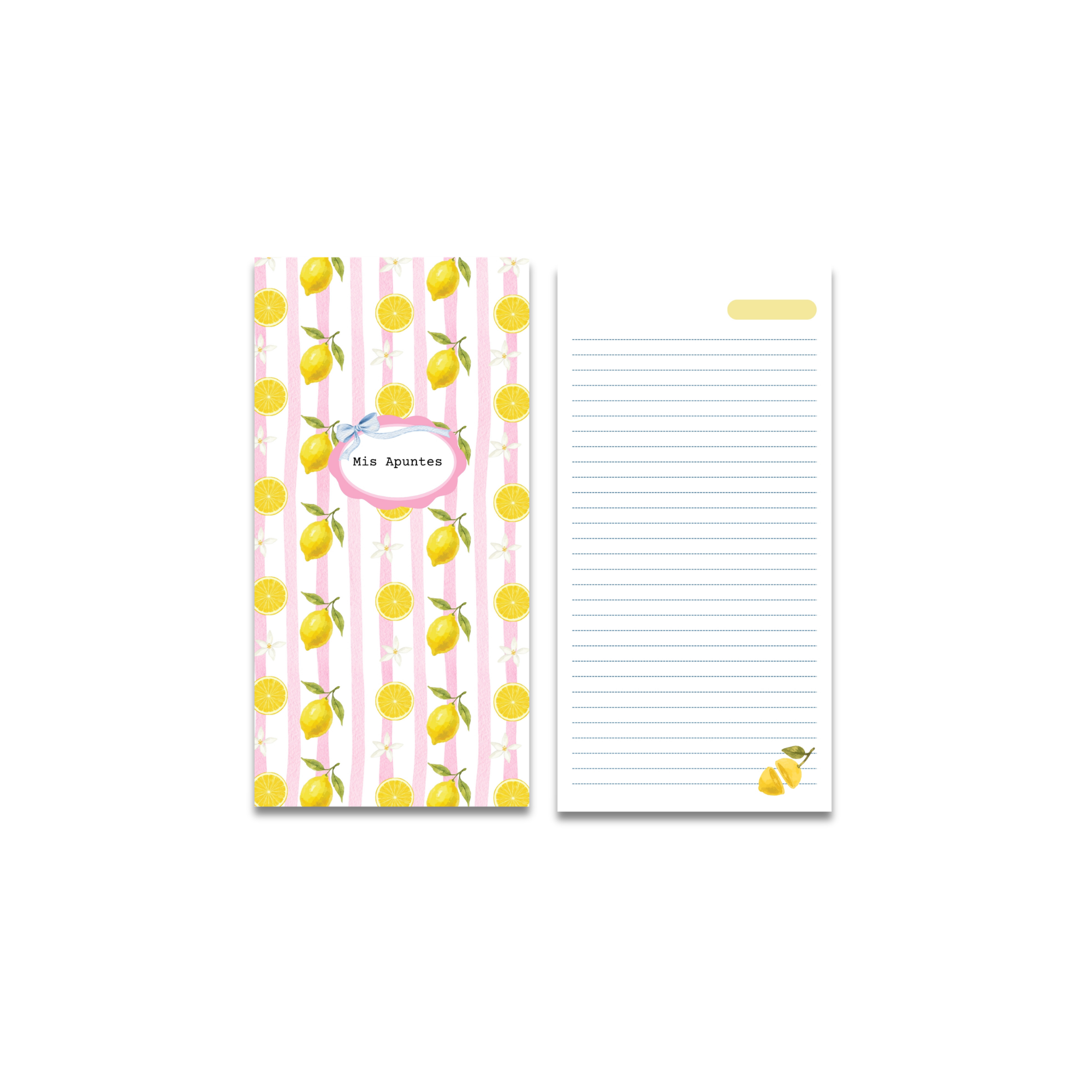 Archivo Digital PDF - Libreta de Notas Limones - Diseño N° 182 1