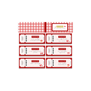 Archivo Digital PDF - Cuponera San Valentín - Diseño N° 175