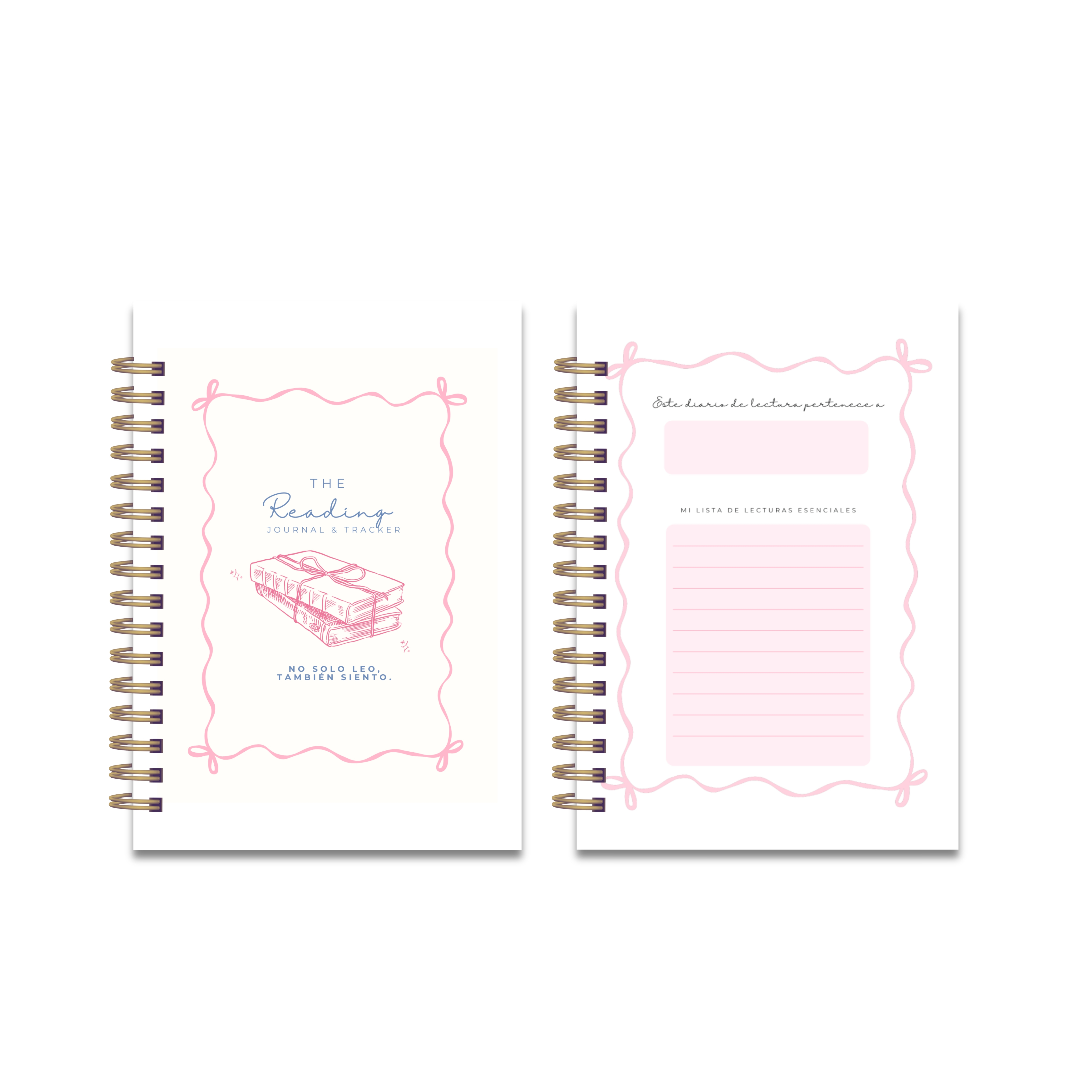 Archivo Digital PDF – Reading Journal Tamaño A5 – Diseño N° 185 1