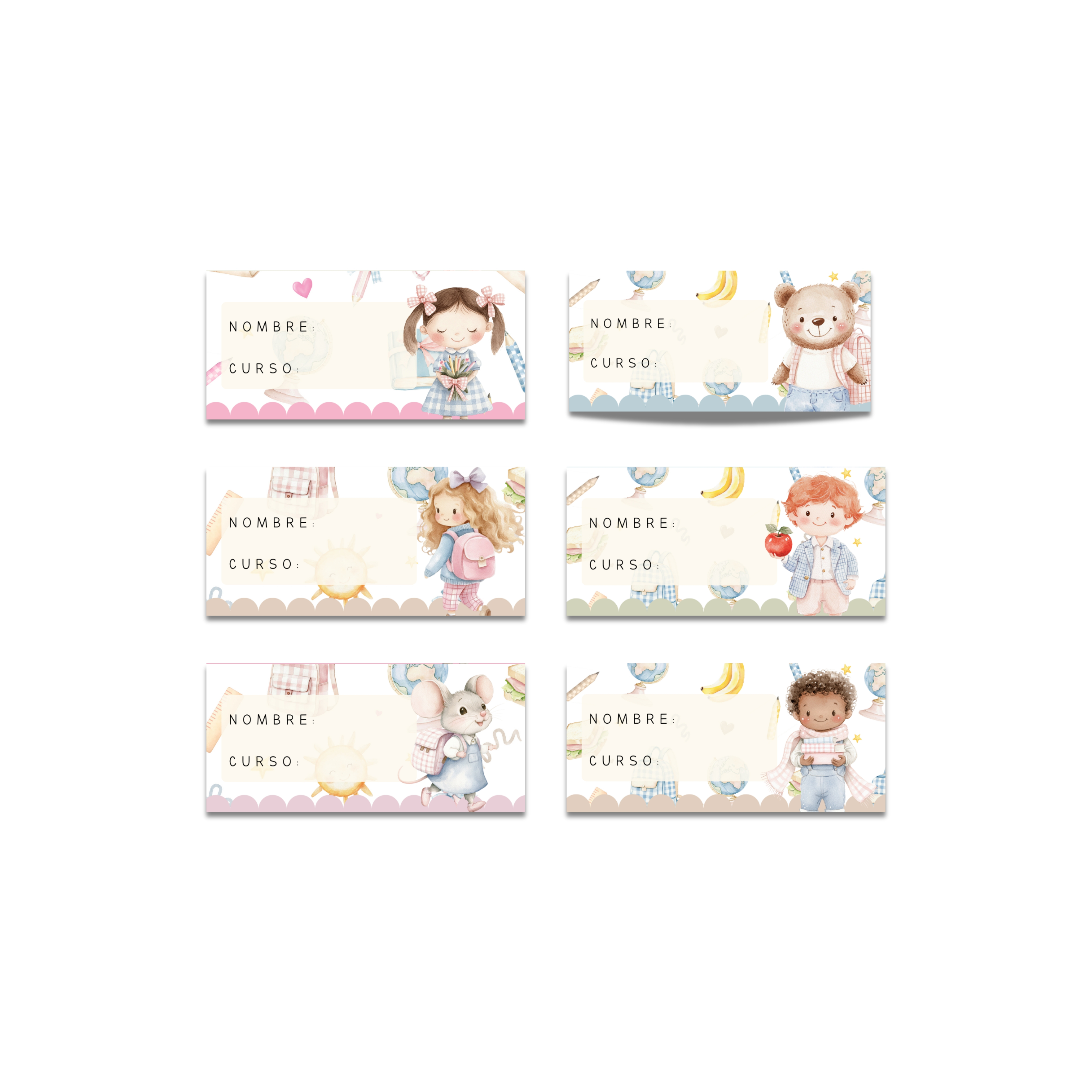 Plantilla Editable en Canva - Archivos Escolares Universo Craft®  5