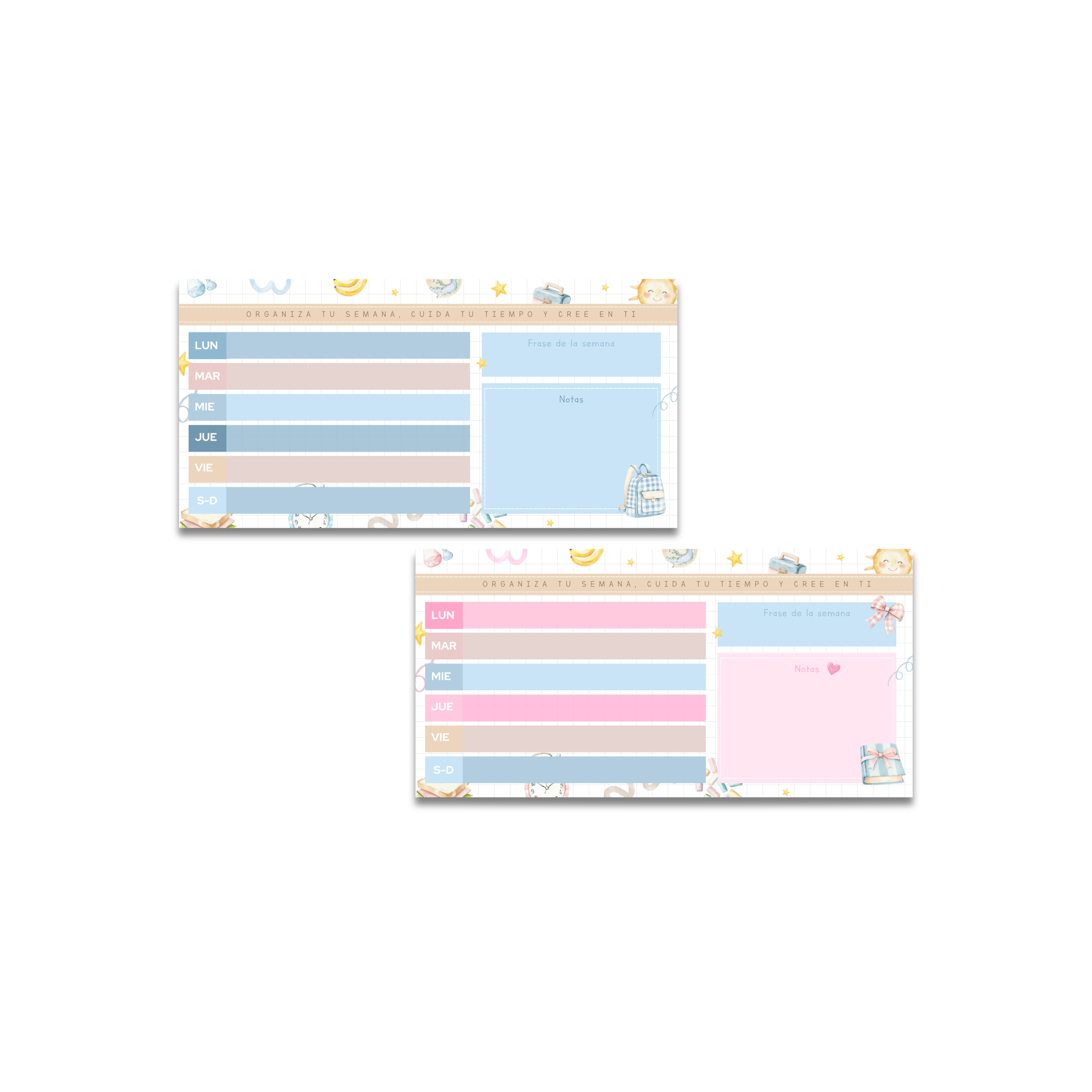 Plantilla Editable en Canva - Archivos Escolares Universo Craft®  8