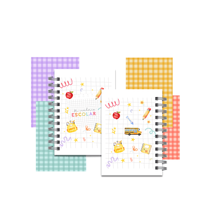 Archivo Digital PDF - Cuaderno escolar unisex A5 - Diseño 170