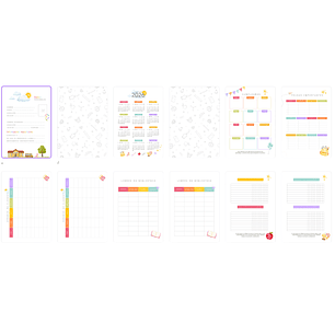 Archivo Digital PDF - Cuaderno escolar unisex A5 - Diseño 170