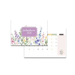 Archivo Digital PDF - Calendario floral 2026 -  Diseño 171