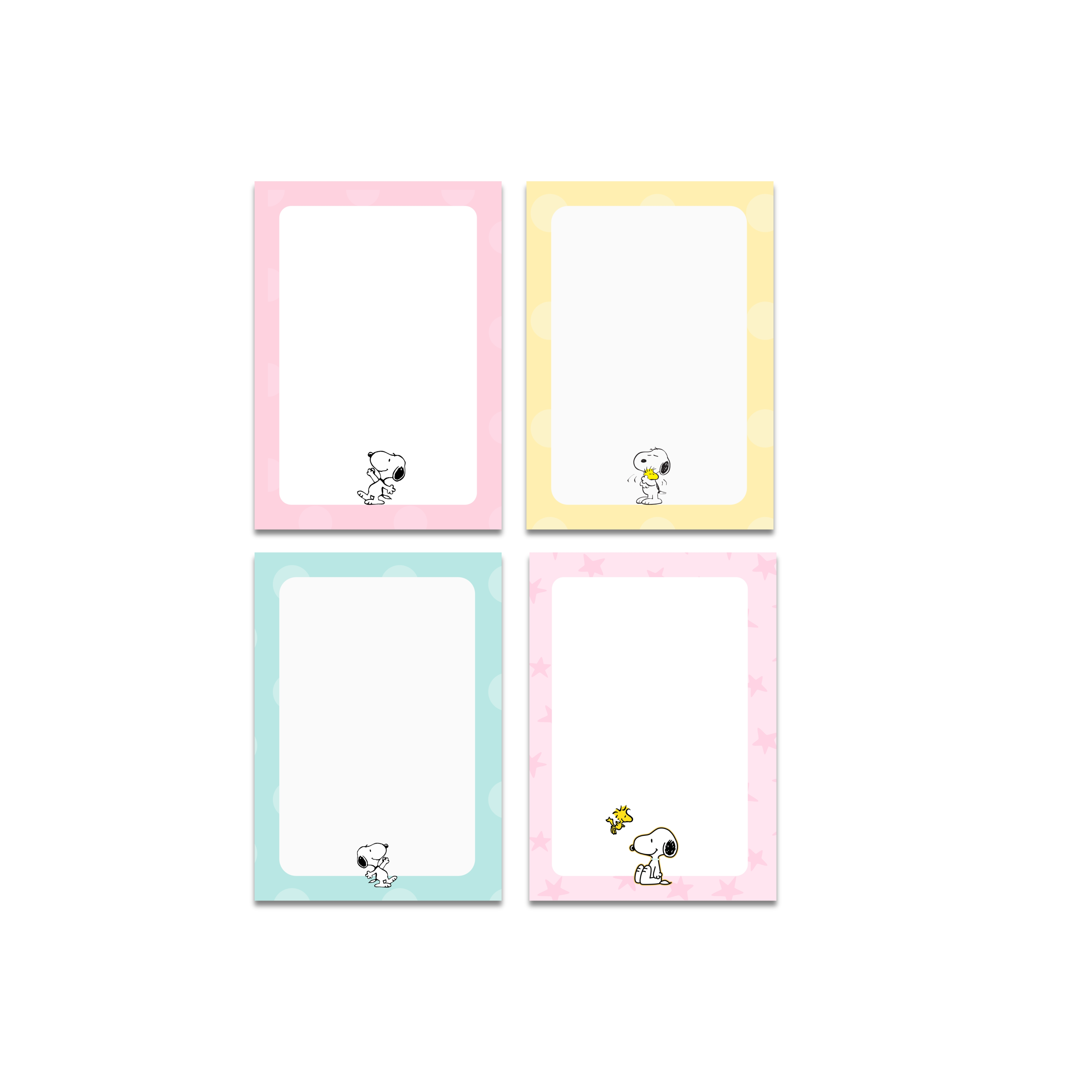 Archivo Digital PDF - Post It Snoopy A6 con tapita - Diseño 155 2