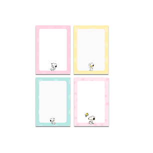 Archivo Digital PDF - Post It Snoopy A6 con tapita - Diseño 155