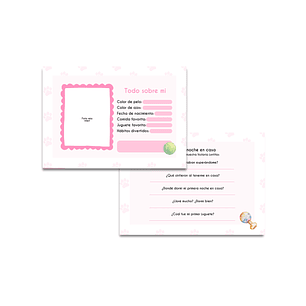 Archivo Digital PDF – Álbum de Recuerdos de Mi Mascota A5 (Gatitos) - Diseño 144