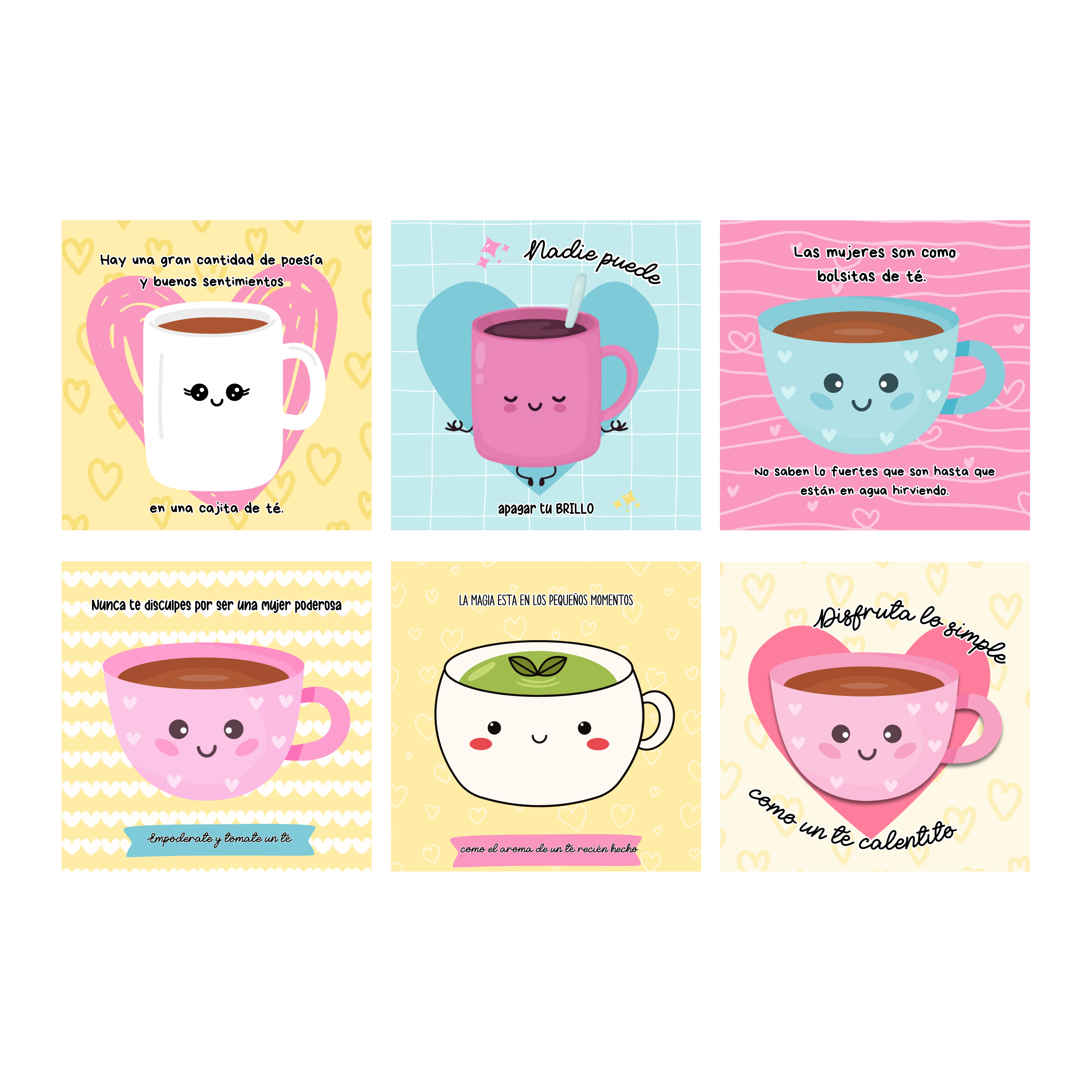 Archivo Digital PDF - Tarjetitas de Té - Diseño 26 1