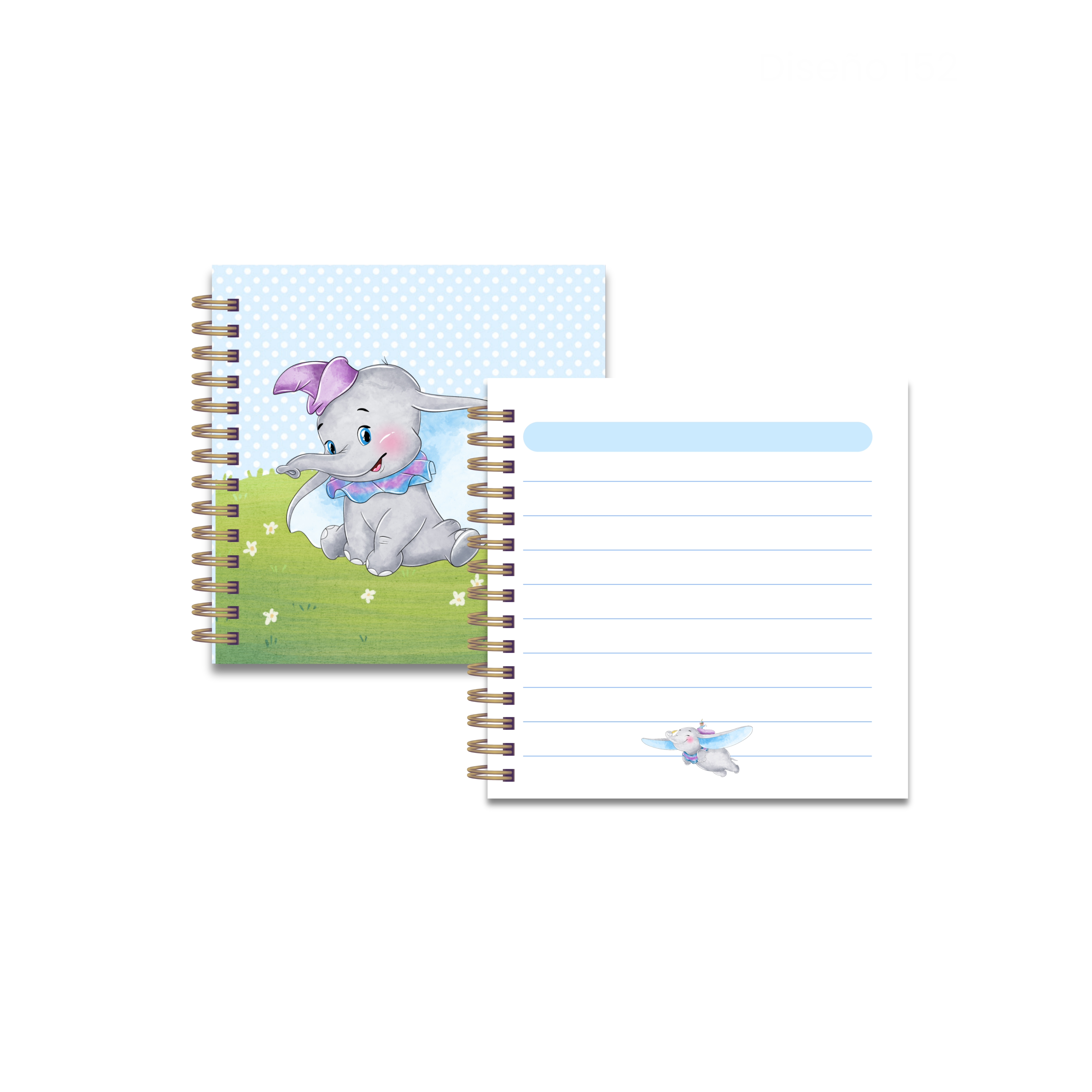 Archivo Digital - Cuaderno Square Dumbo - Diseño 152 2