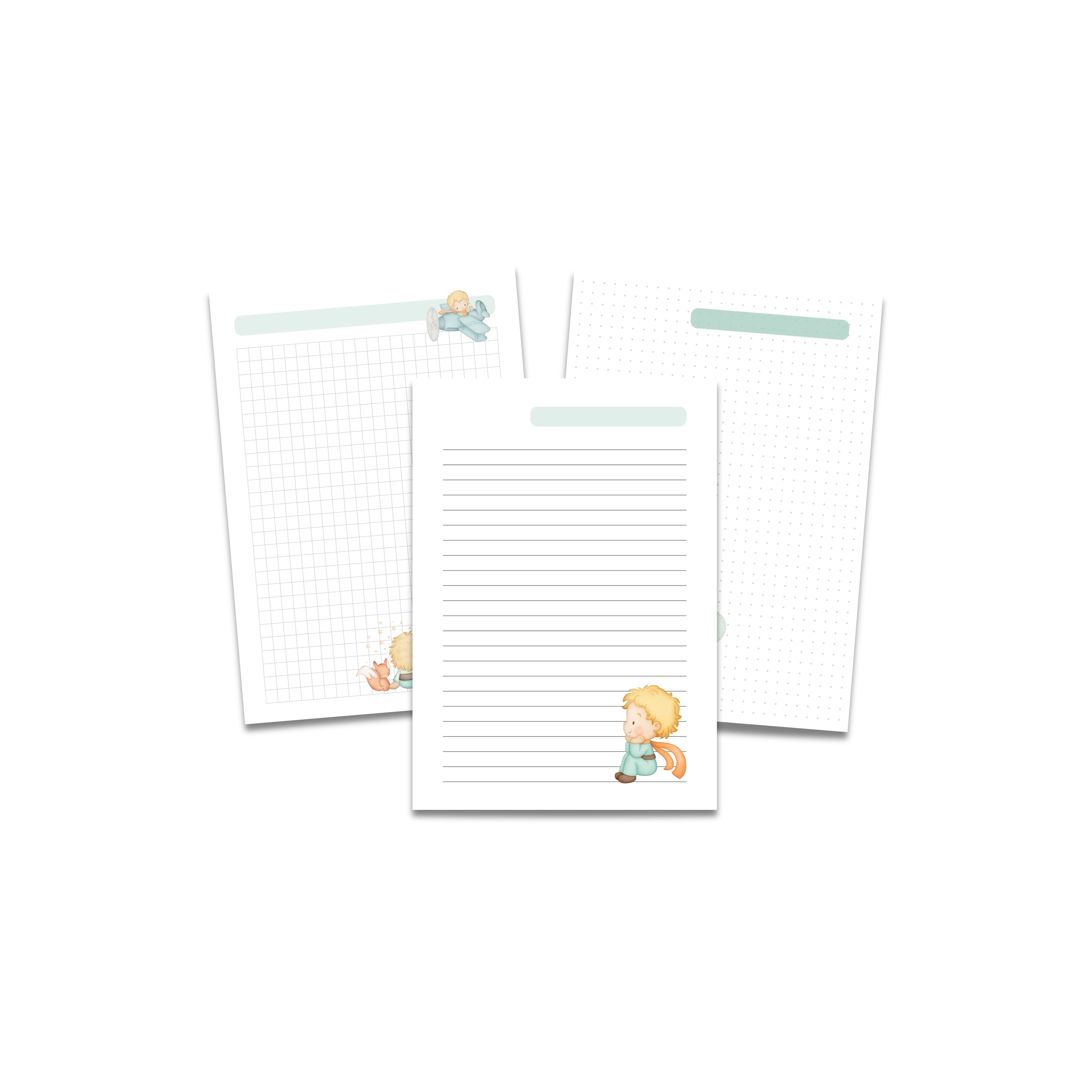 Archivo Digital - Pack Interiores El Principito A5 - Diseño 148 1