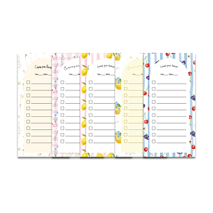 Archivo Digital PDF – Pack Tacos de Notas – Diseño N° 187