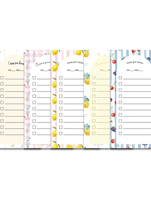 Archivo Digital PDF – Pack Tacos de Notas – Diseño N° 187