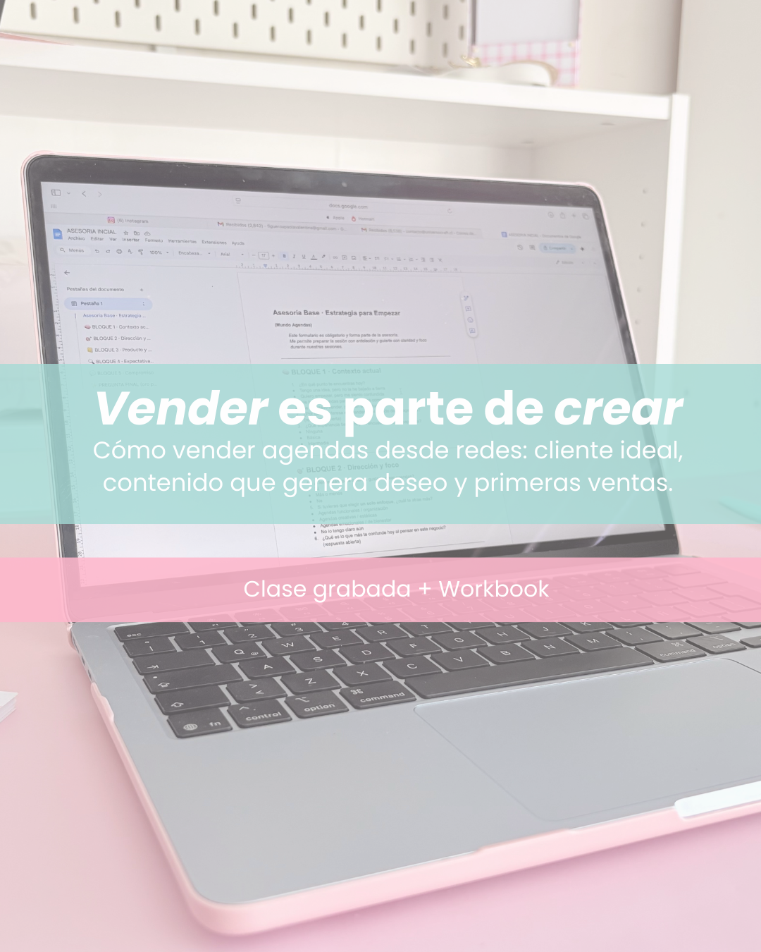 Clase grabada - Vender es parte de crear  1