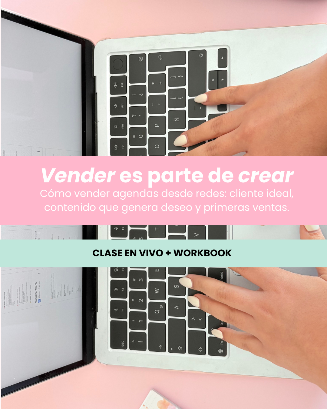 Sábado 21 de marzo - Clase en vivo - Vender es parte de crear 2.0 1