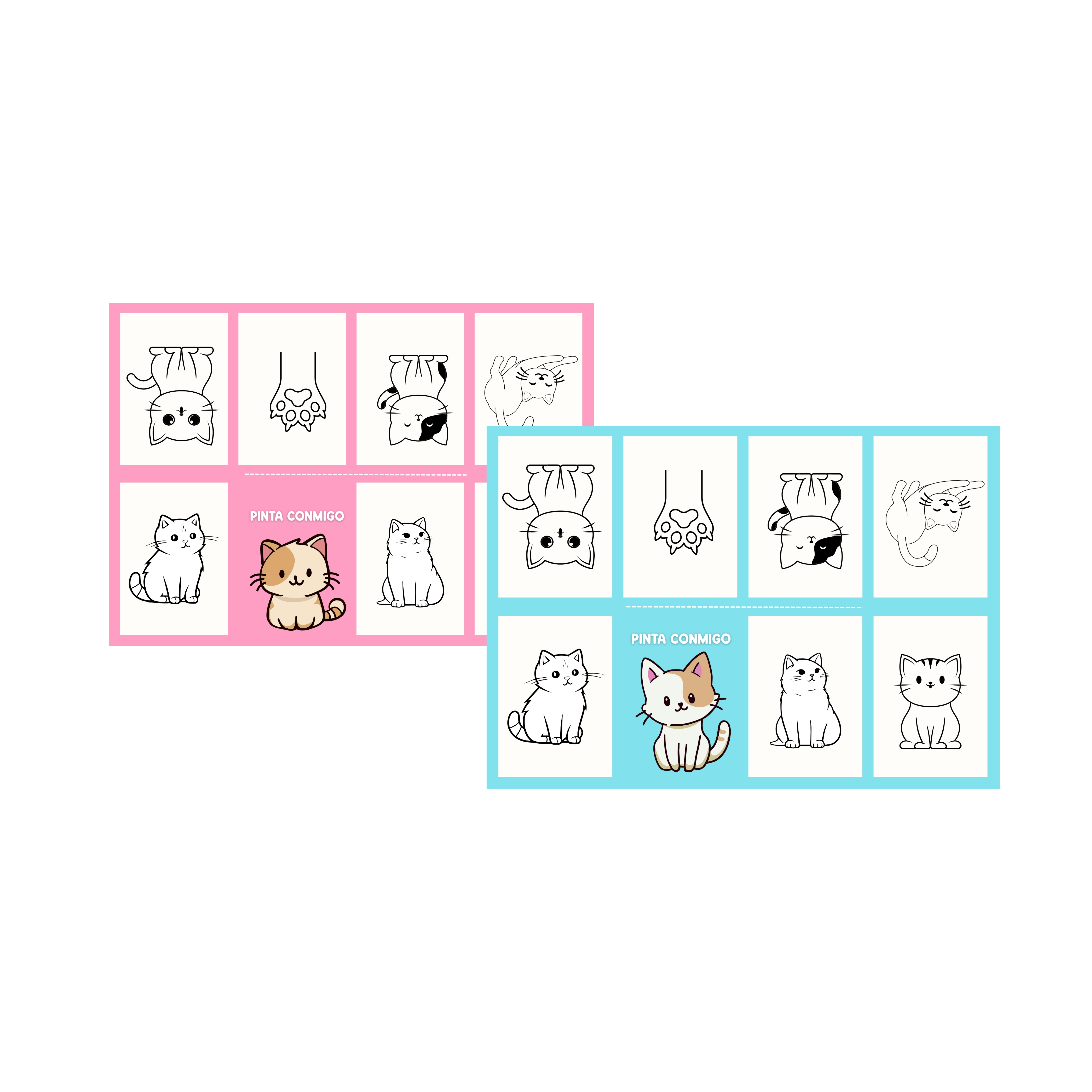 Archivo Digital - Librito para pintar Gatitos - Diseño 86 1