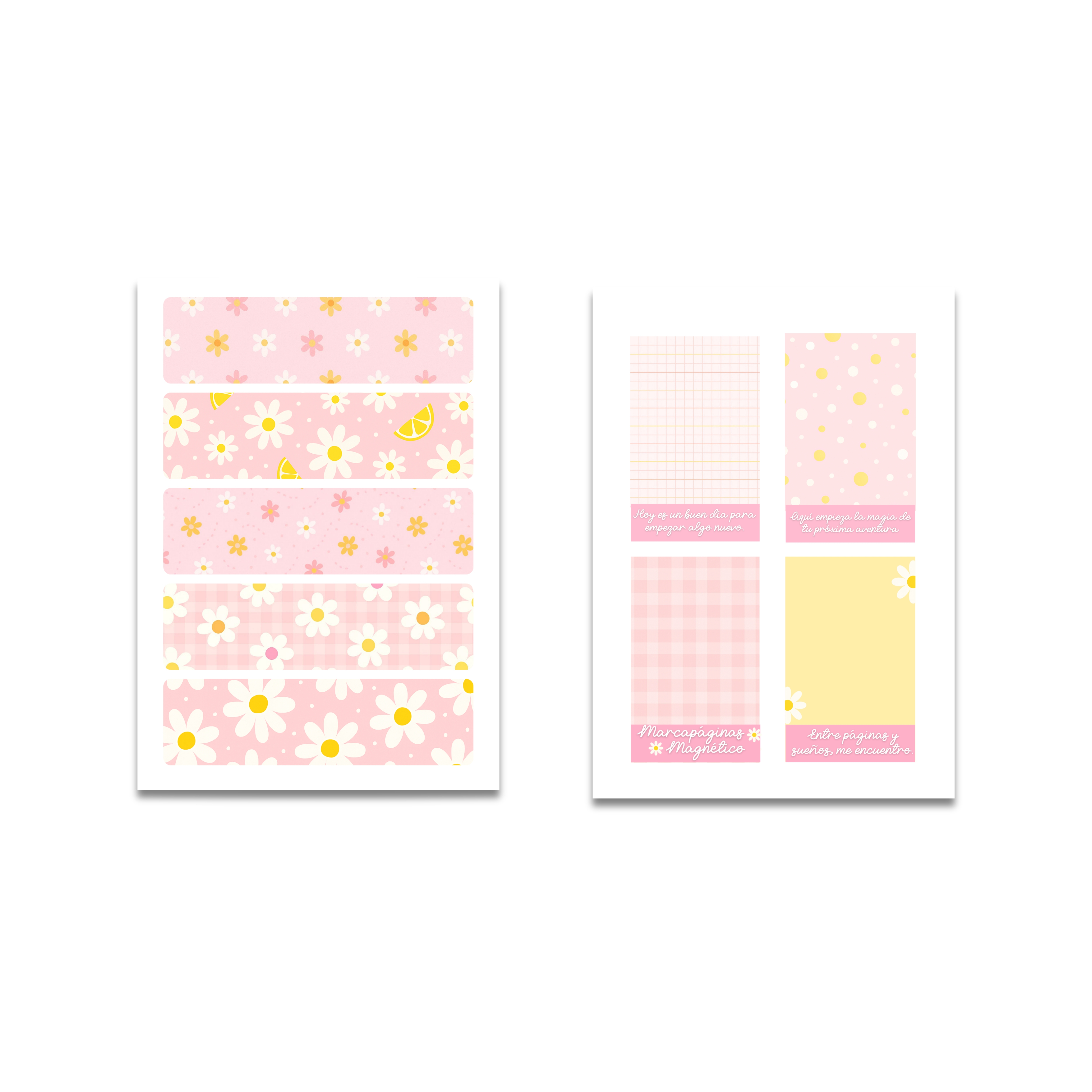 Archivo Digital PDF - Marcapáginas floral - Diseño 98 1