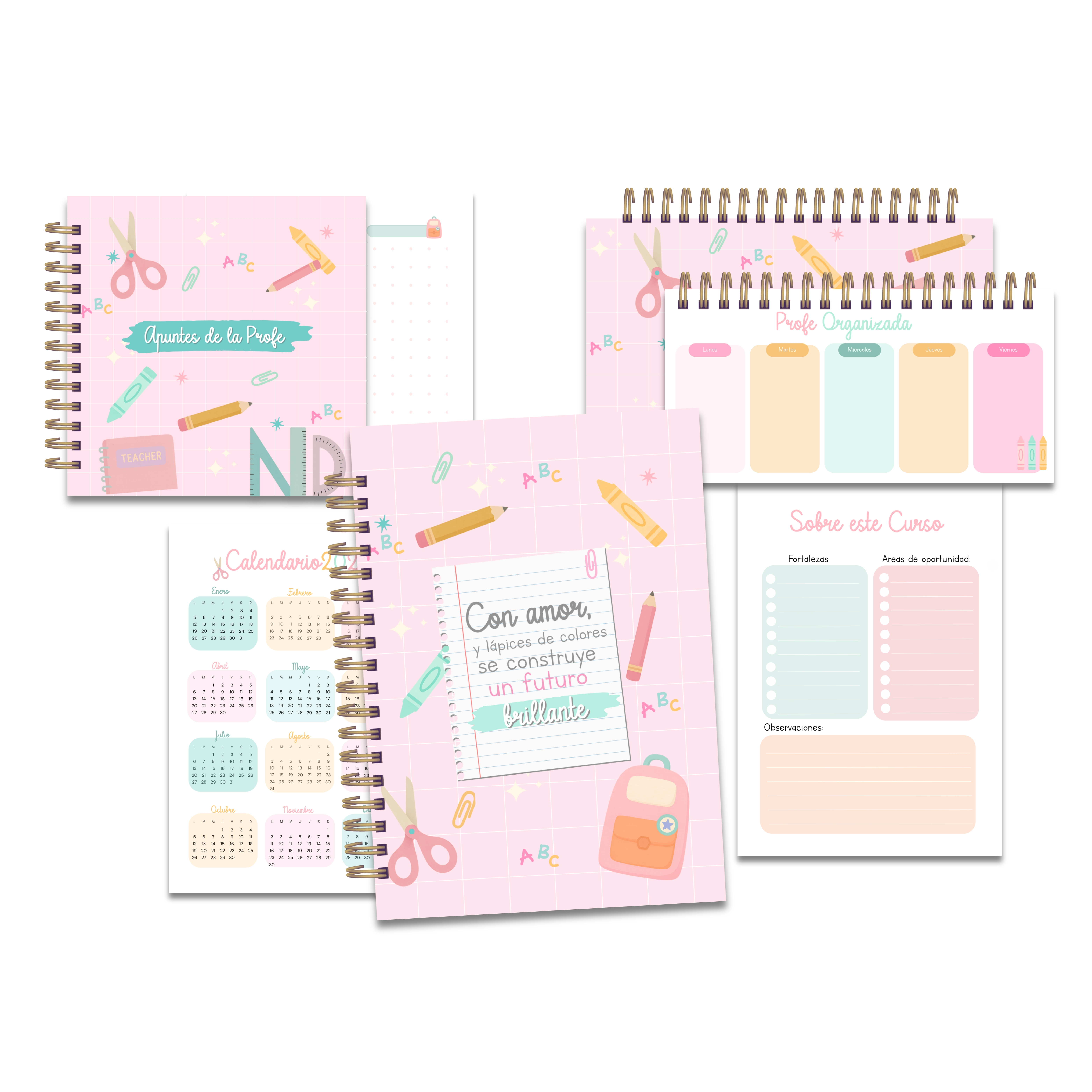 Plantilla Editable en Canva - Pack Premium Diseño Profes - Diseño E-107 1