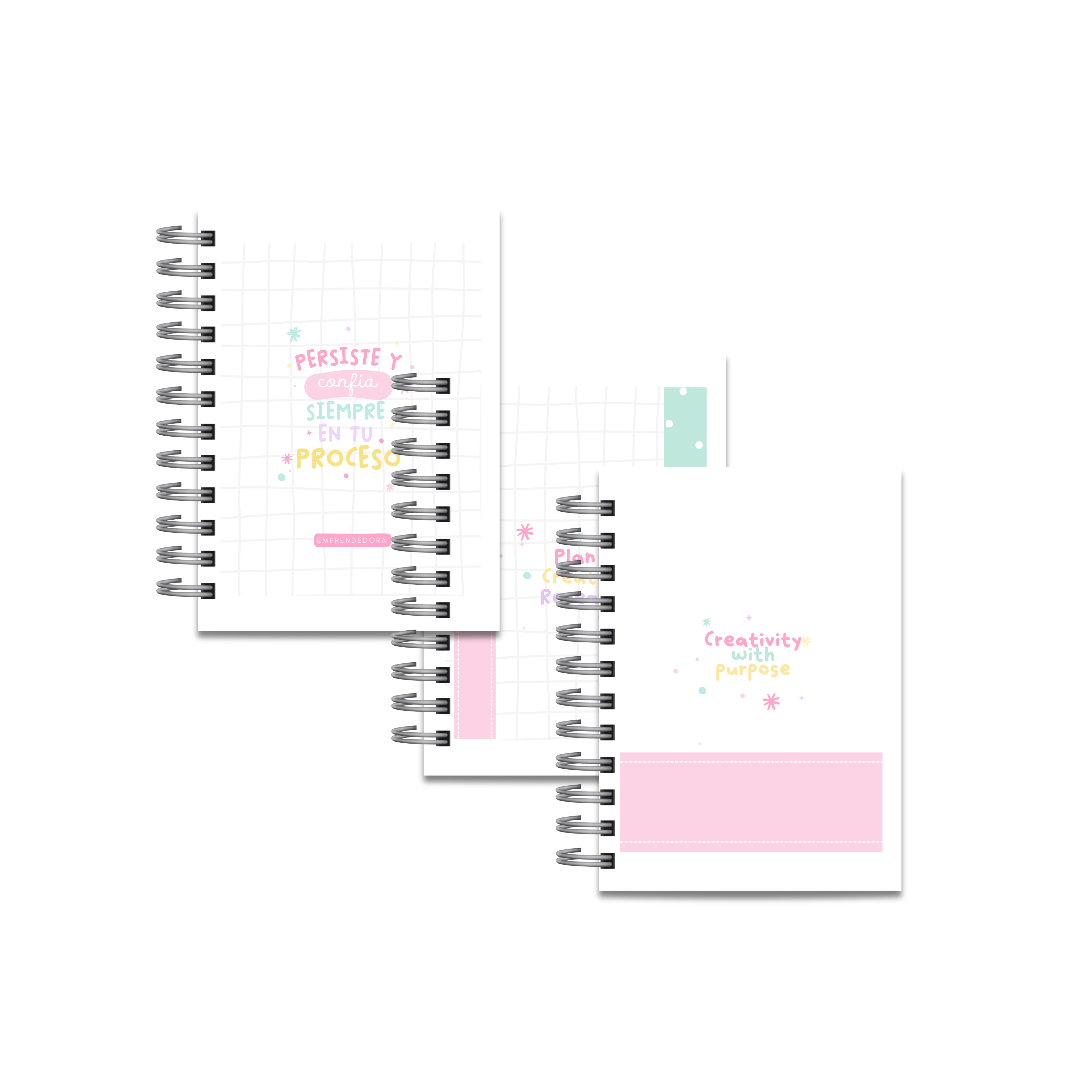 Archivo Digital PDF - Agenda con vista semanal A5 - Diseño 169 1