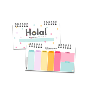 Archivo Digital PDF - Planificador 10x20 cm - Acá nadie se rinde - Diseño 164