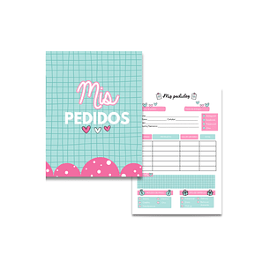 Archivo Digital PDF - Talonario de pedidos A6  - Diseño 16