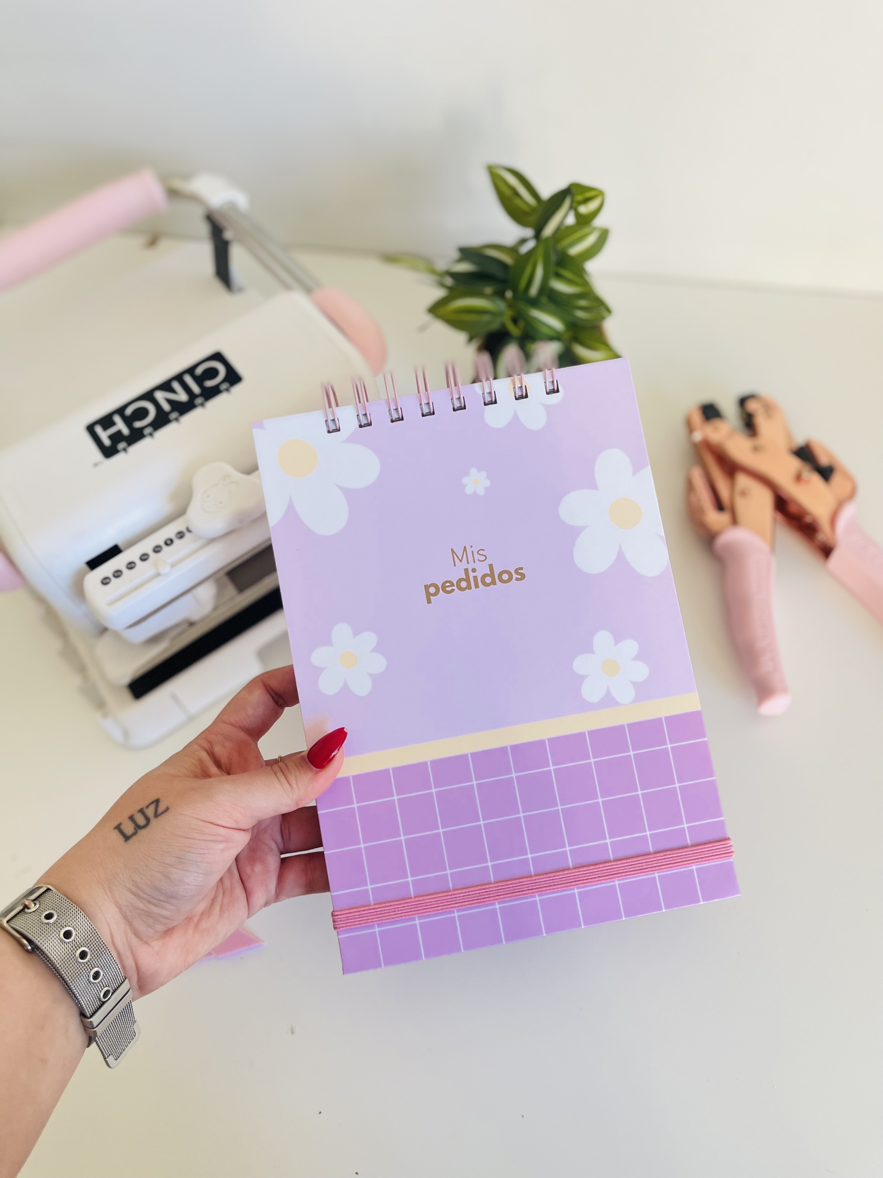 Archivo Digital PDF - Cuaderno Talonario de Pedidos Pinky A5 - Diseño 144 2