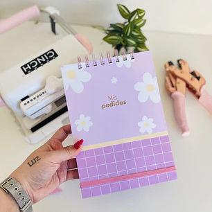 Archivo Digital PDF - Cuaderno Talonario de Pedidos Pinky A5 - Diseño 144