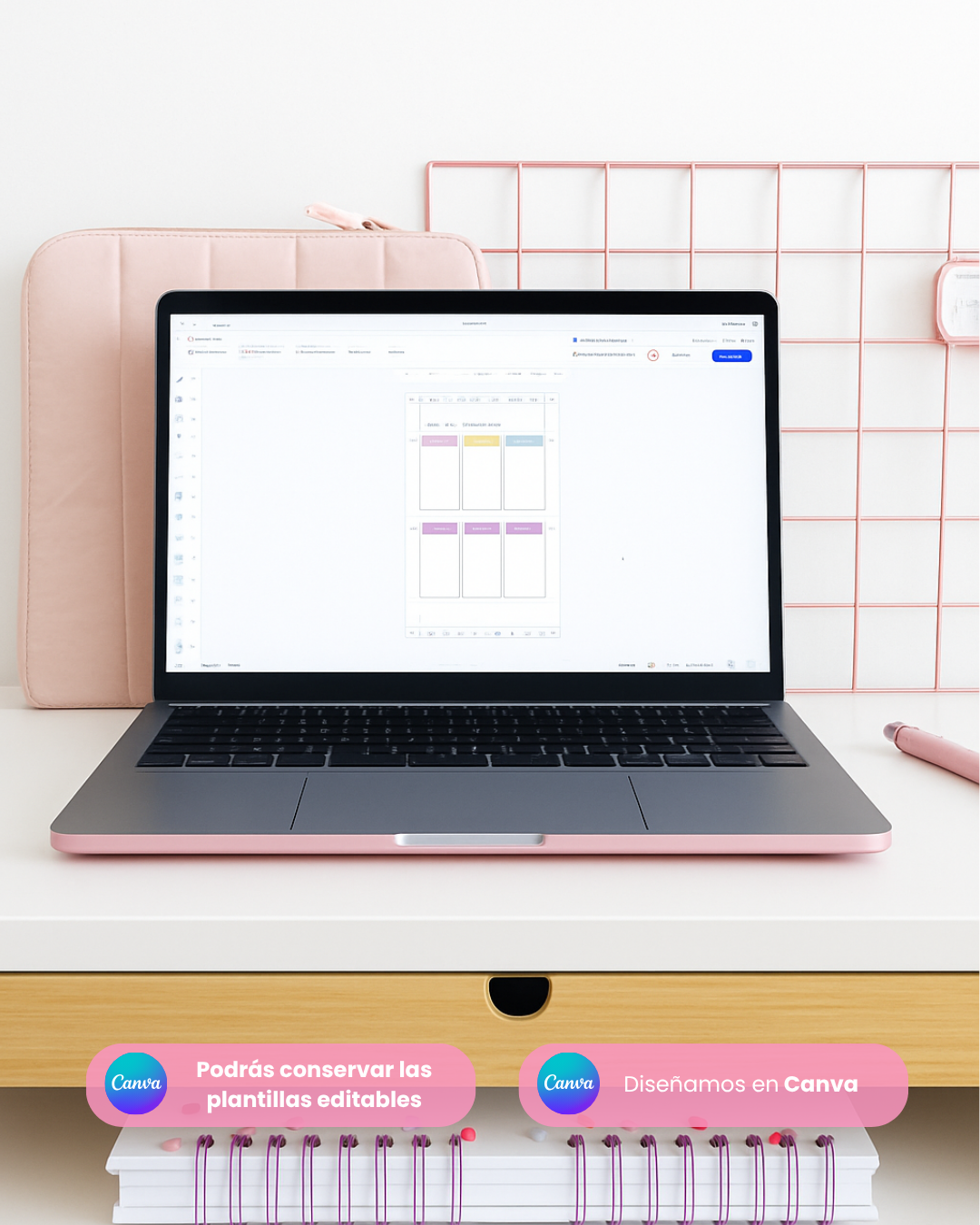 Diseño estratégico en Canva para agendas 1
