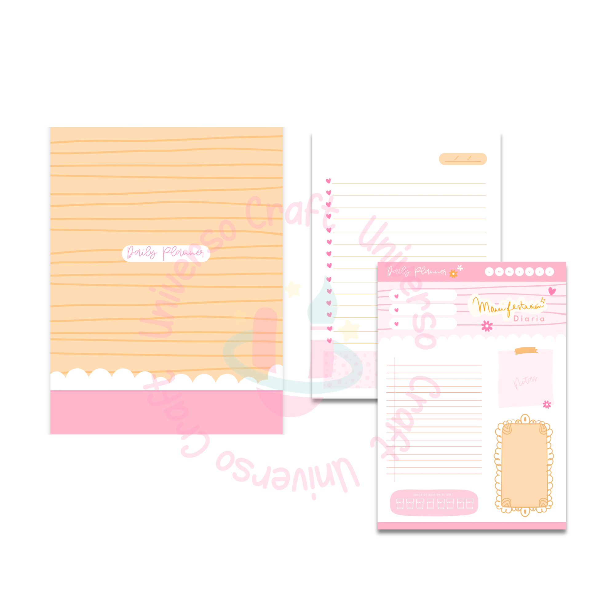 Archivo Digital PDF – Daily Planner B5 - Diseño 198 1