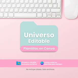 Universo Editable - Plantillas en Canva Pro