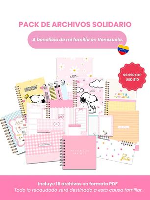 PACK SOLIDARIO PDF 🩷🇻🇪 - PRIMERA EDICIÓN