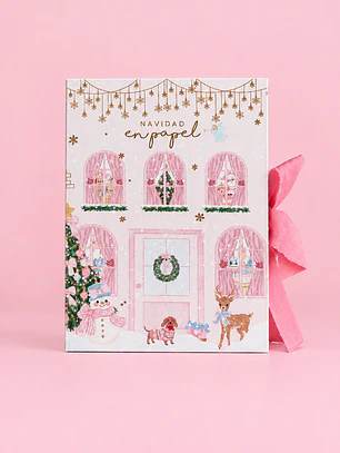 Taller Online- Mini Calendario de Adviento - Navidad en Papel 🎄