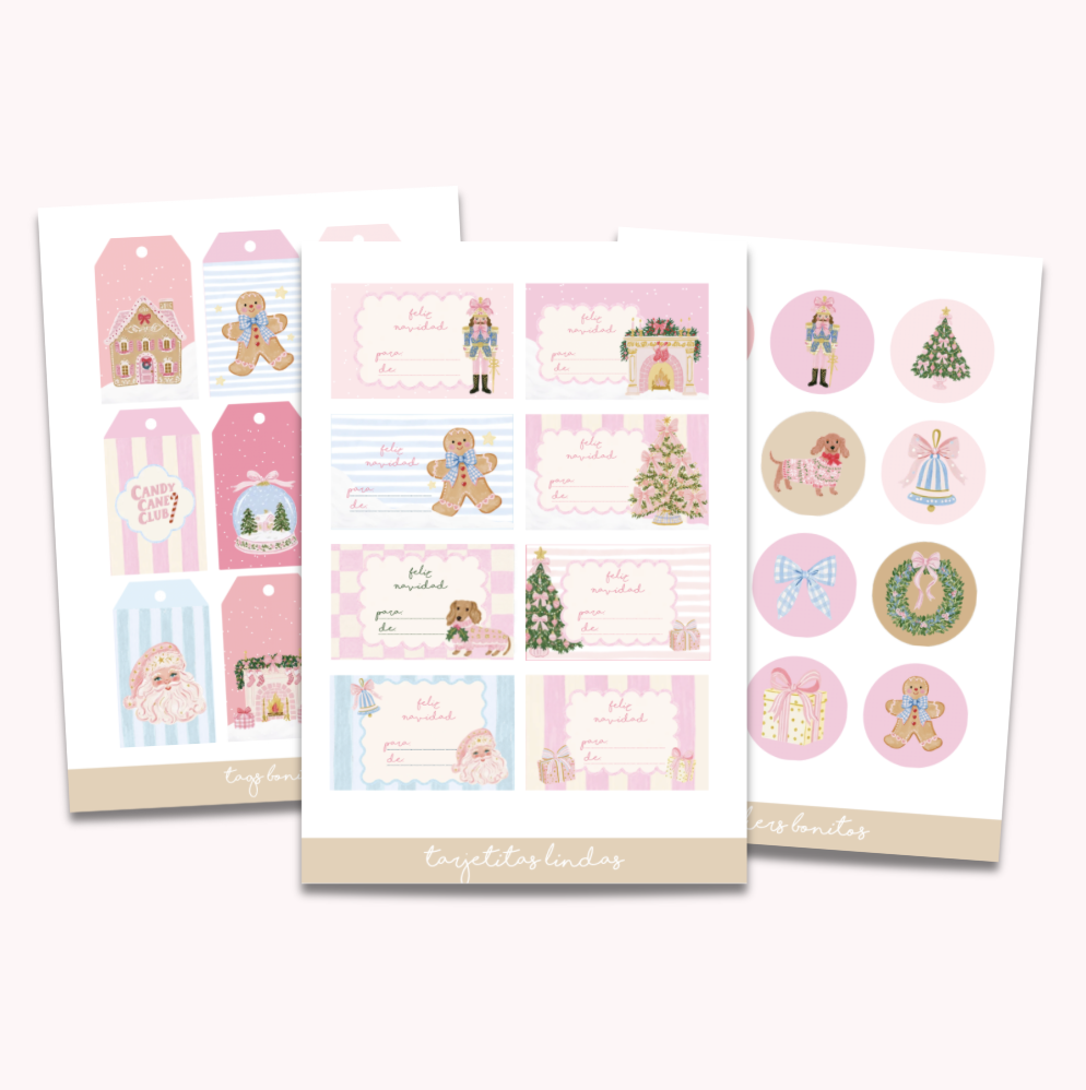 Set papelería digital - Navidad Universo® 1