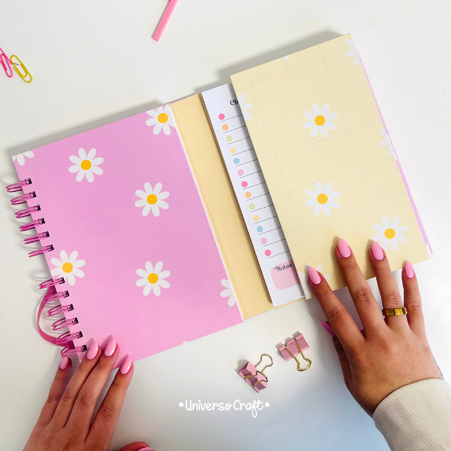 Encuadernación primavera paso a paso