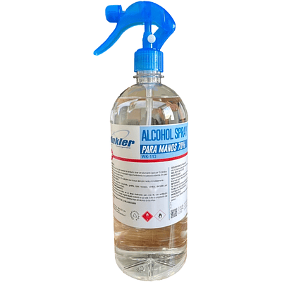 Alcohol spray para manos 70% con gatillo 1000 ml - Winkler