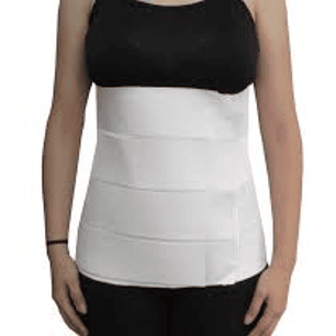 Faja Abdominal 4 bandas Blanca