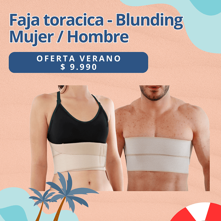 OFERTA Faja toracica Blunding