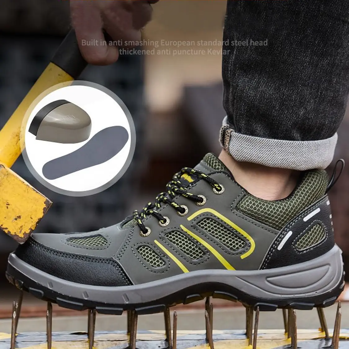 Zapatos De Seguridad Para Personas Diabéticas Modelo Lenga 3