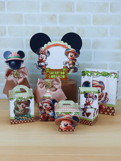 ARQUIVO DE CORTE MICKEY SAFARI 10