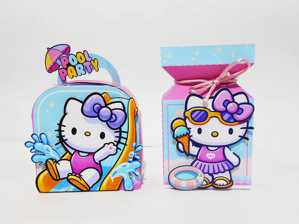 ARQUIVO DE CORTE HELLO KITTY  POOL PARTY 30 3