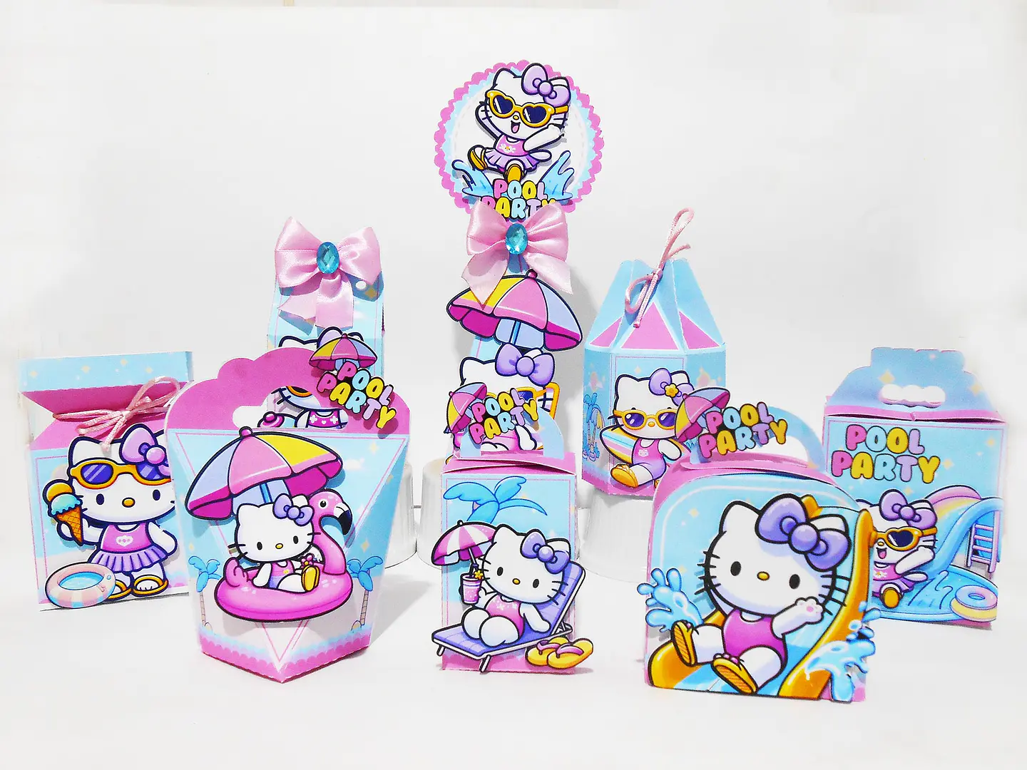 ARQUIVO DE CORTE HELLO KITTY  POOL PARTY 30 1