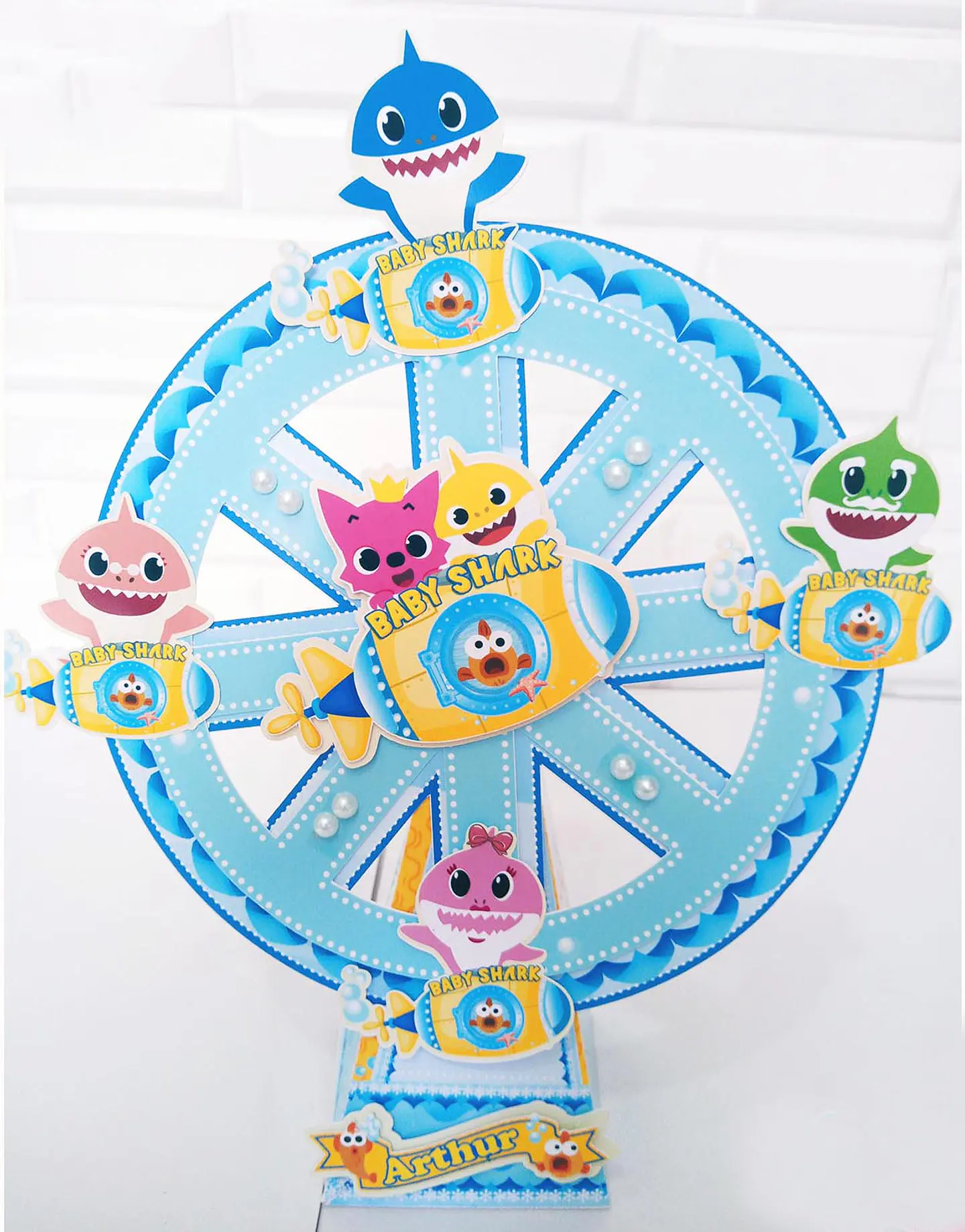 ARQUIVO DE CORTE BABY SHARK 15 8