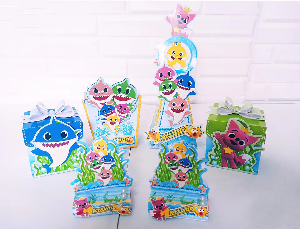 ARQUIVO DE CORTE BABY SHARK 15 5