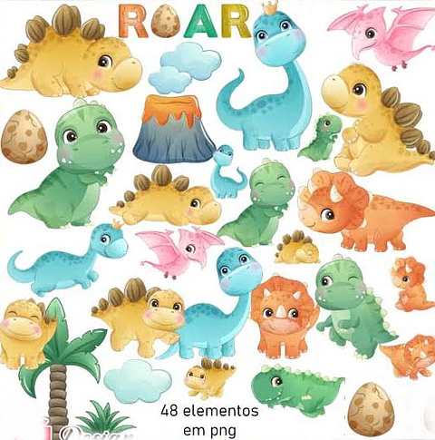 KIT DIGITAL DINOSSAUROS 01