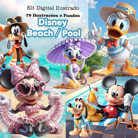 KIT DIGITAL DISNEY POOL PARTY 01