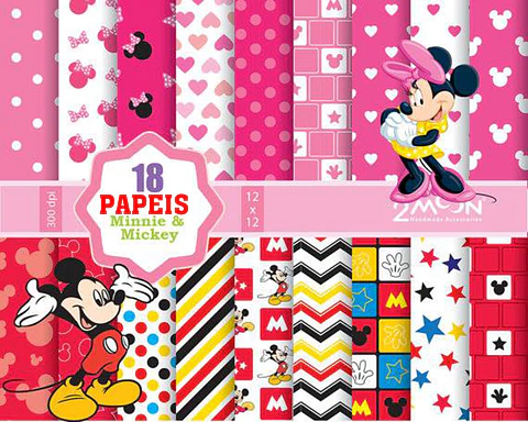 KIT DIGITAL MICKEY E MINNIE 01