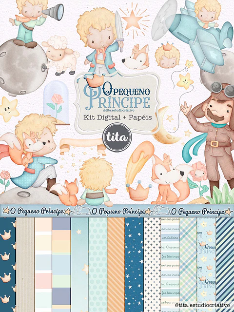 KIT DIGITAL O PEQUENO PRÍNCIPE 01