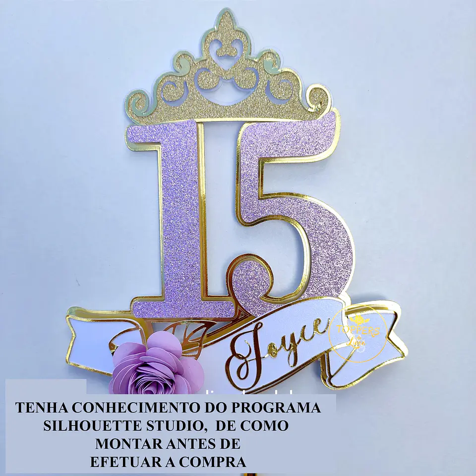 ARQUIVO DE CORTE TOPO DE BOLO 15 ANOS 03 1