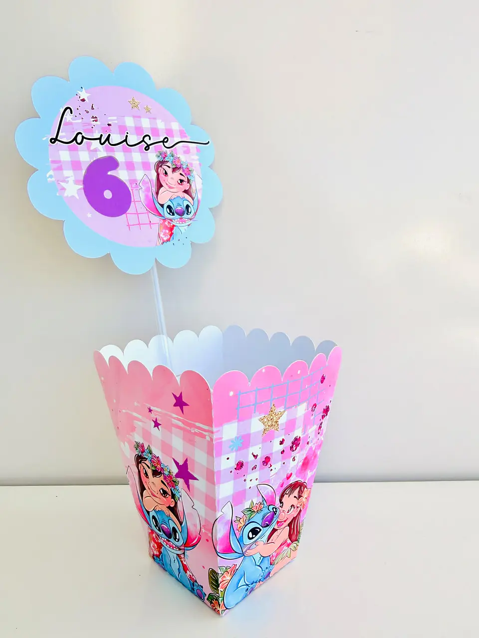 ARQUIVO DE CORTE CENTRO DE MESA LILO E STICH 01 2