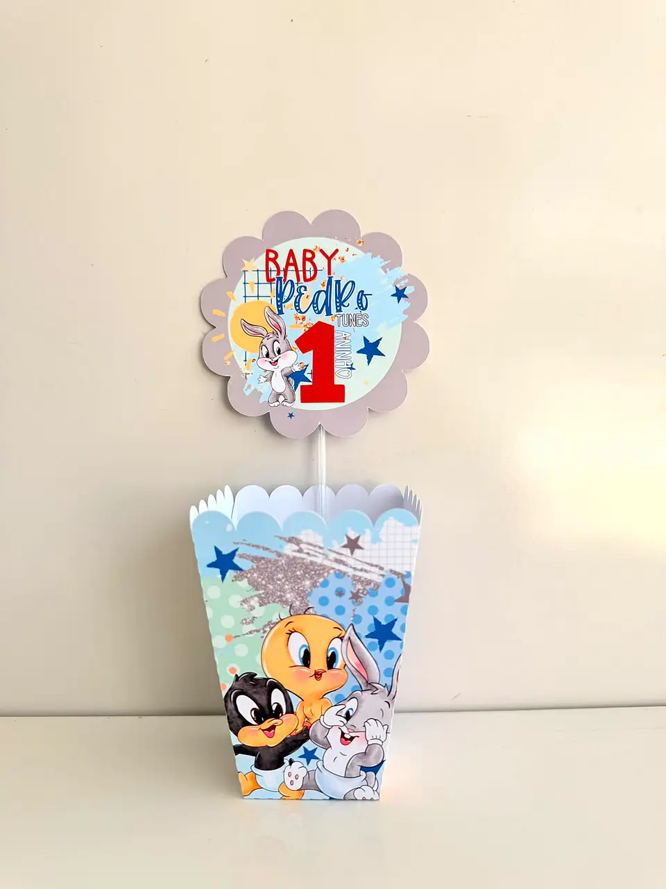 ARQUIVO DE CORTE CENTRO DE MESA LOONEY TUNES BABY 02 1